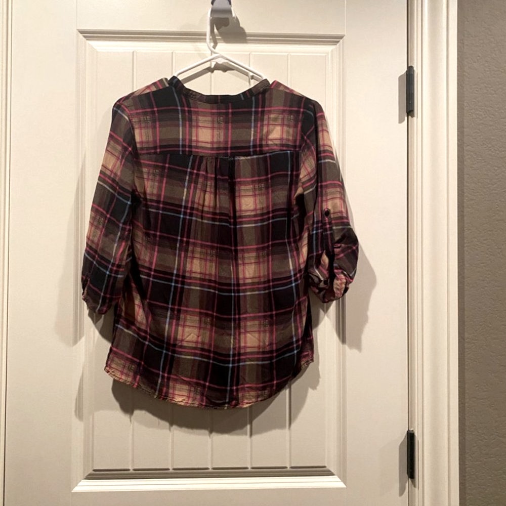 Evereve Allison Joy Plaid Tunic - Picture 4 of 4
